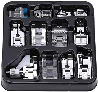 Textile Sewing Machine - 11Pcs Presser Feet Set - Walking