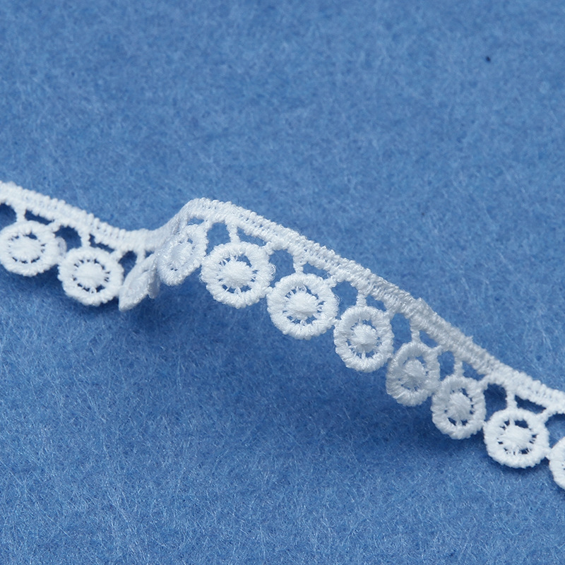 50Yds White Lace Ribbon Fabric - Sewing Eyelet Fabric review and price