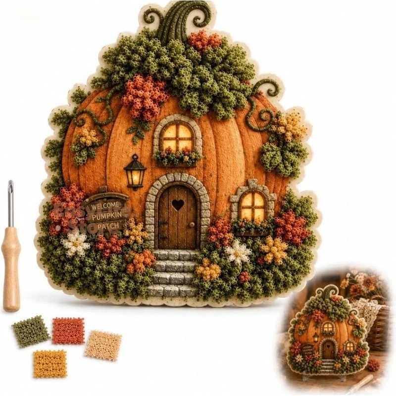 Whimsical Village 3D Fabric Po - Textiles Sewing Techniques review and price