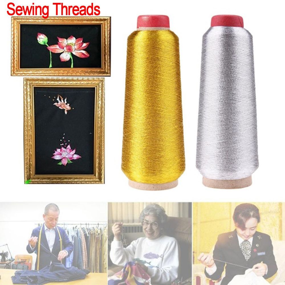 Gold/Silver Embroidery Threads - Sewing Thread In Textile review and price