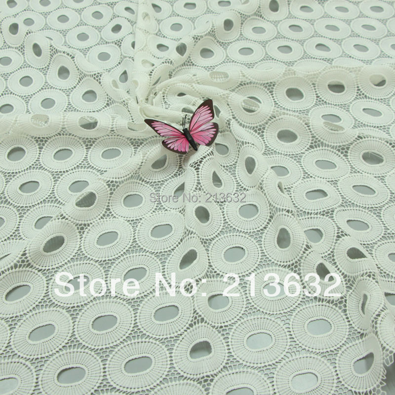 High-End White Fabrics Embroid - Sewing Eyelet Fabric review and price