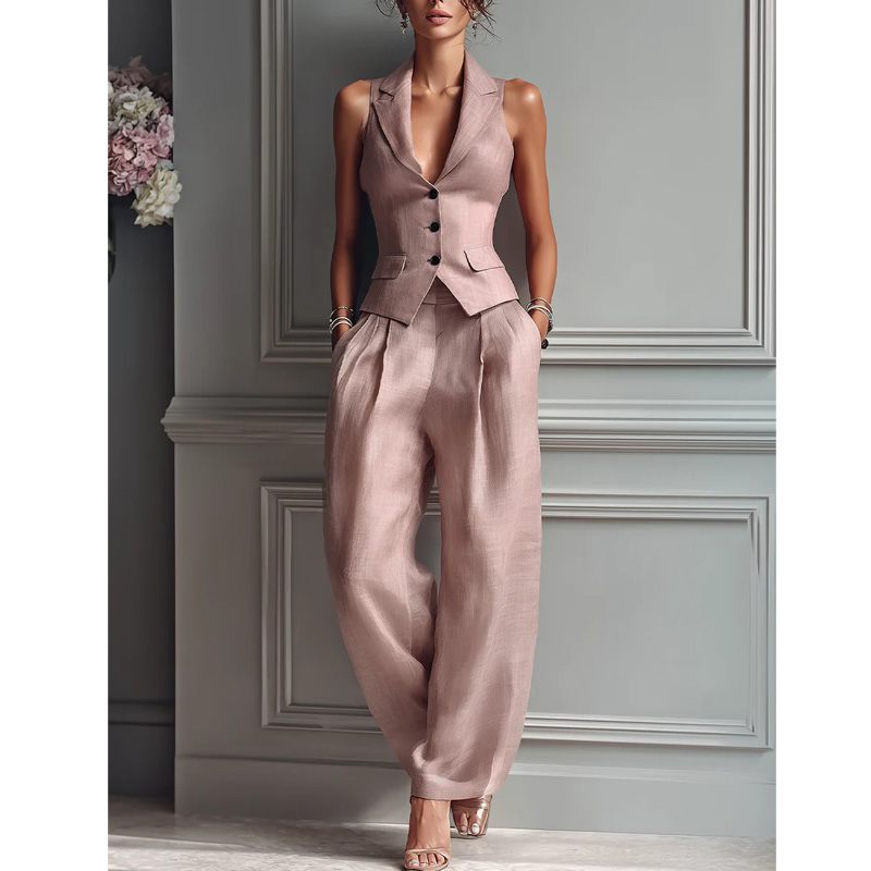 2026 Summer Women Two Piece Se - Sewing Vest review and price