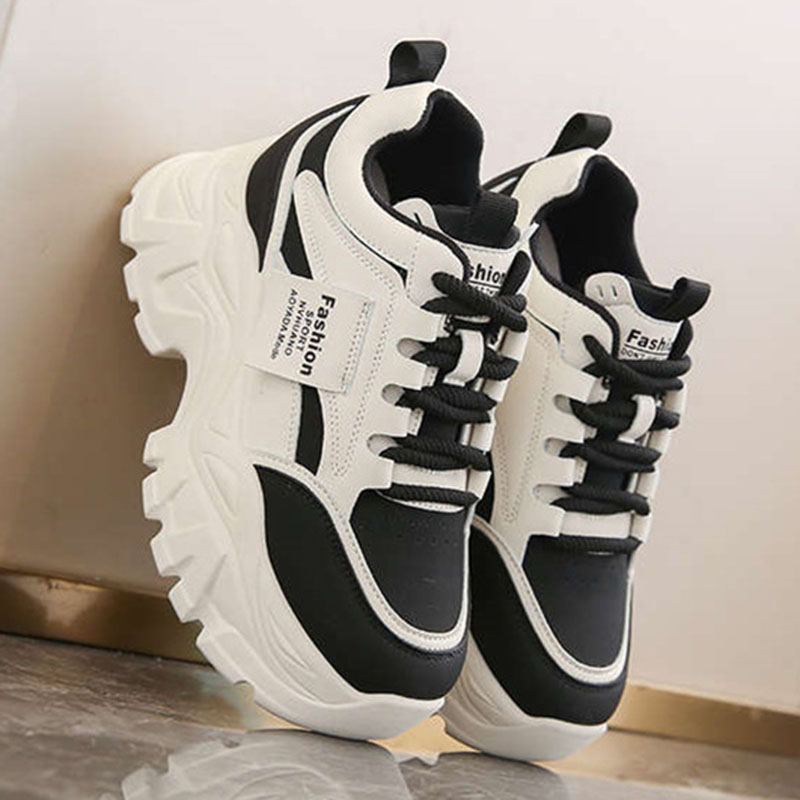 New Fashion Platform Sneakers  - Sewing Cotton review and price