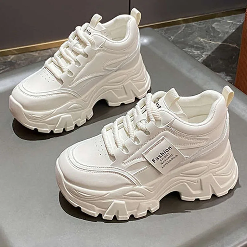 New Fashion Platform Sneakers  - Sewing Cotton review and price