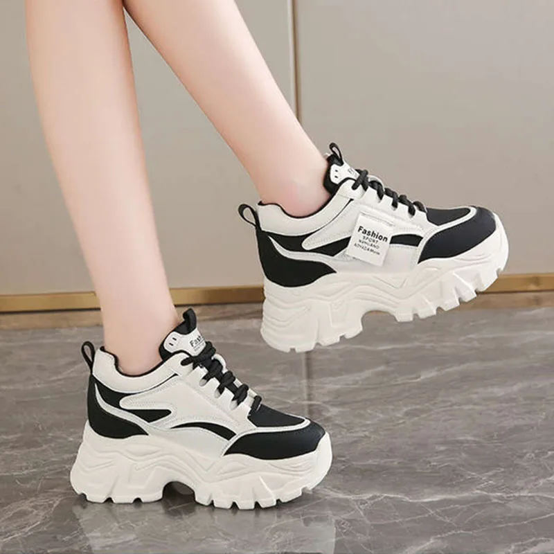 New Fashion Platform Sneakers  - Sewing Cotton review and price