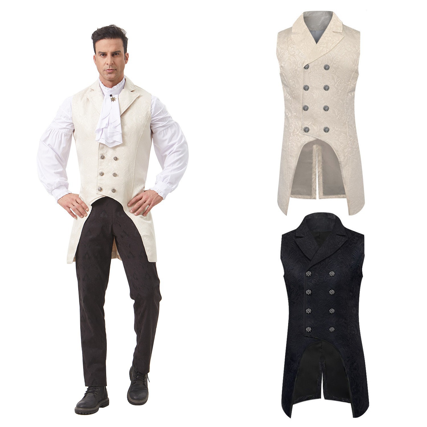 Medieval Renaissance Tailcoat  - Sewing Vest review and price