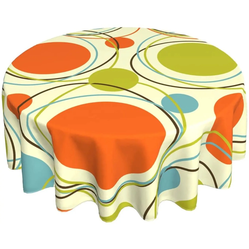 Table Cloth Colorful 1950s Ret - Century Textile & Sewing Supply Photos review and price
