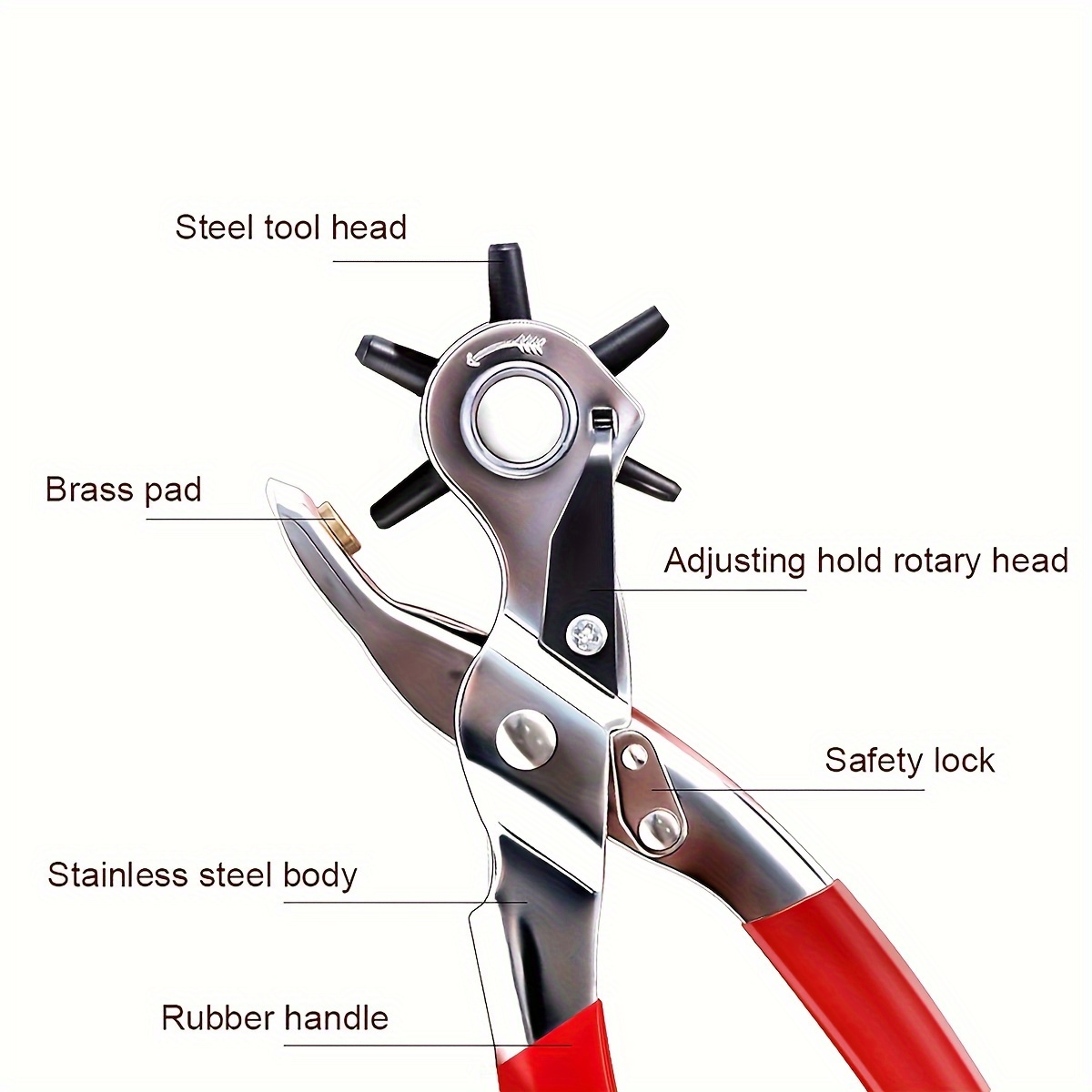 Leather Belt Hole Punch Plier  - Sewing Eyelet Fabric review and price