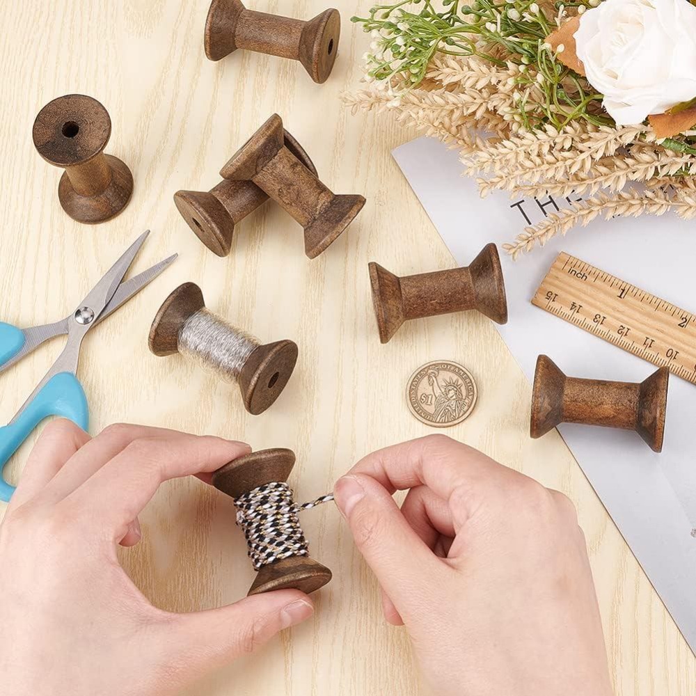 16Pcs Empty Thread Spools 1.87 - Thread Bobbins Empty review and price