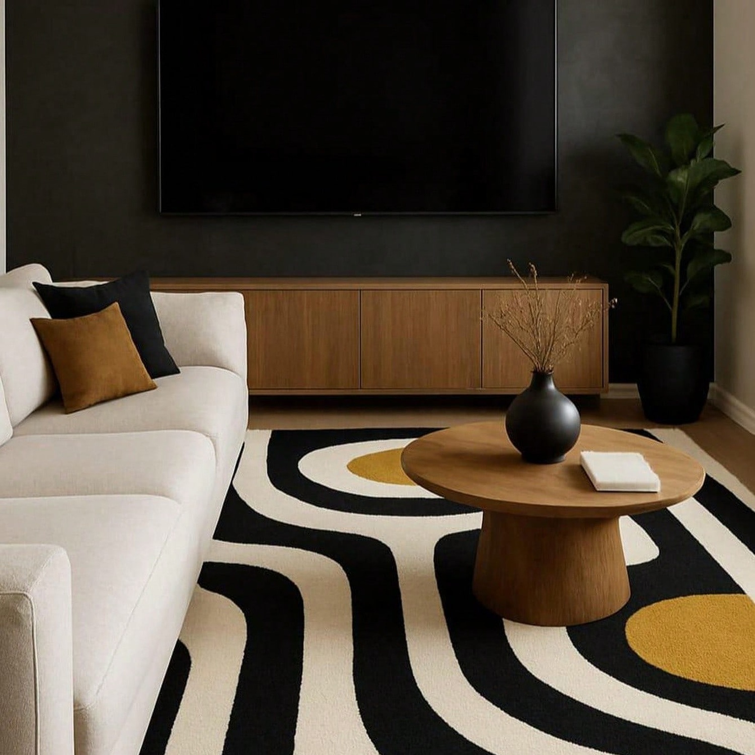 Tufted Wool Rug, Geometric Pat - Century Textile & Sewing Supply Photos review and price